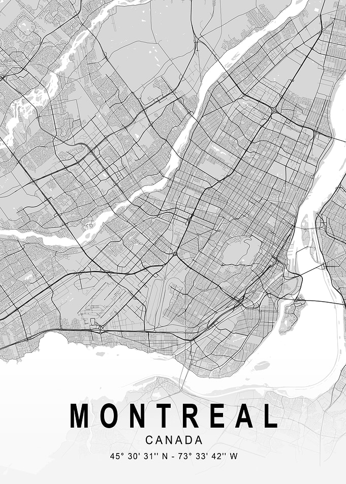 Montreal Light Map