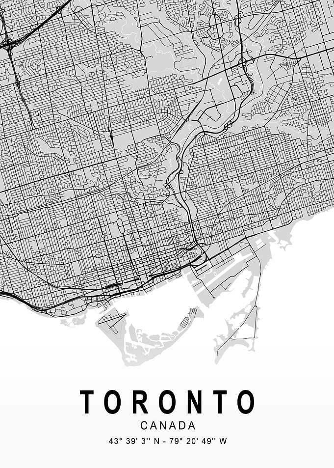 Toronto Light Map
