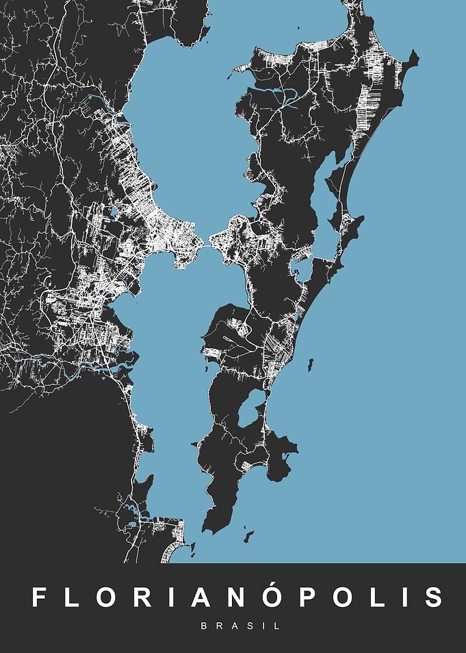 MAP FLORIANOPOLIS BRASIL
