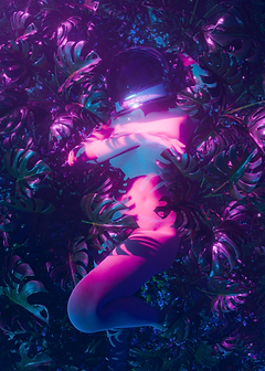 Astronaut in Jungle