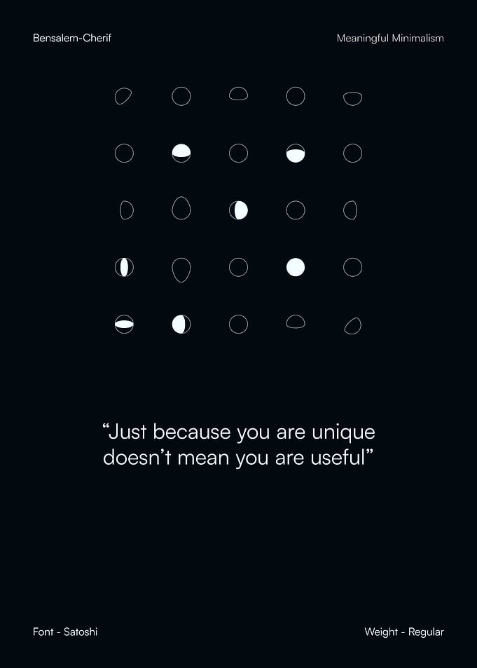 Unique Yet Useful