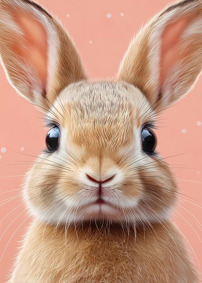 Cute Bunny Portrait