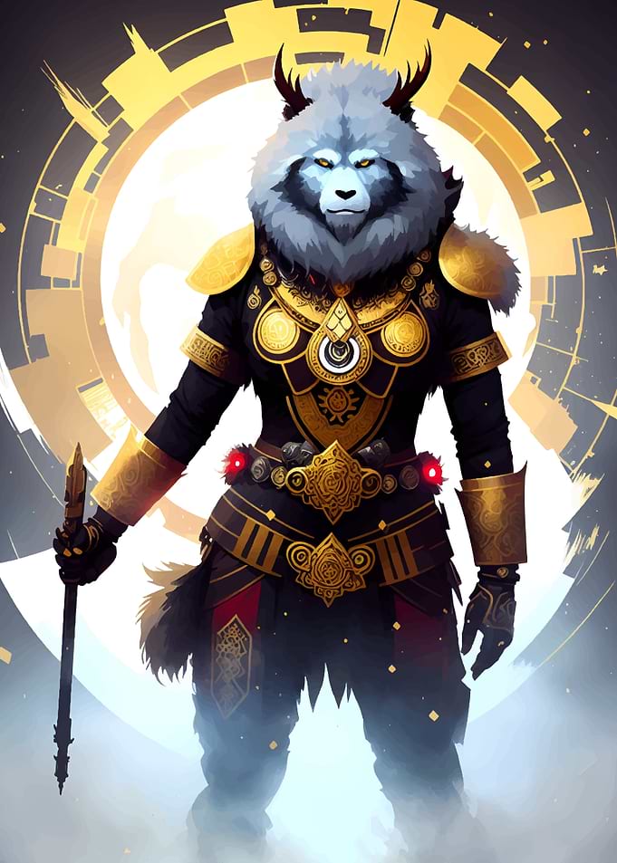 Female Yeti Warrior