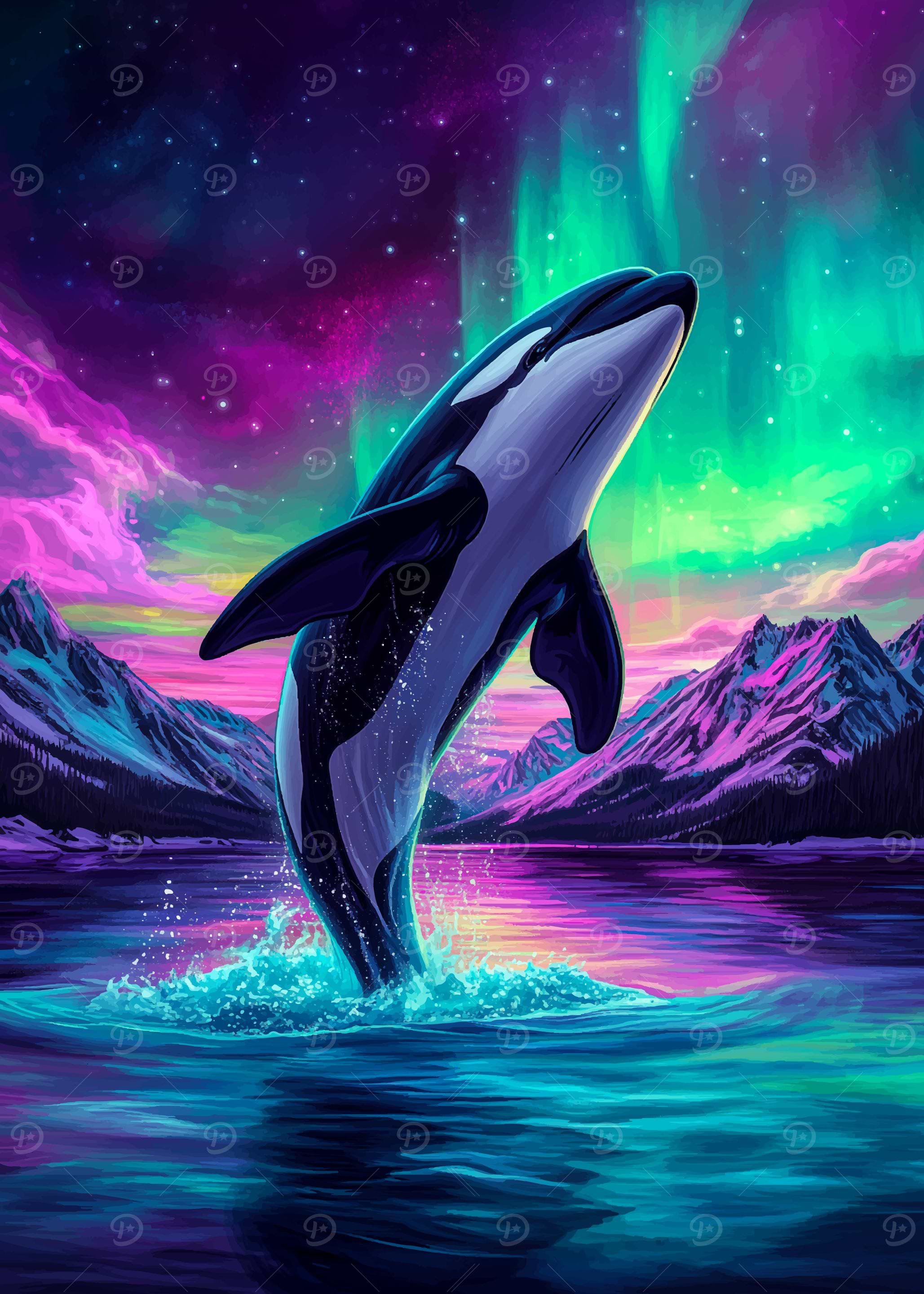 Orca Posters Online - Shop Unique Metal Prints, Pictures