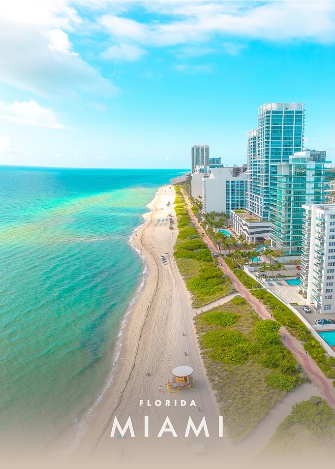 Miami Beach Aerial View