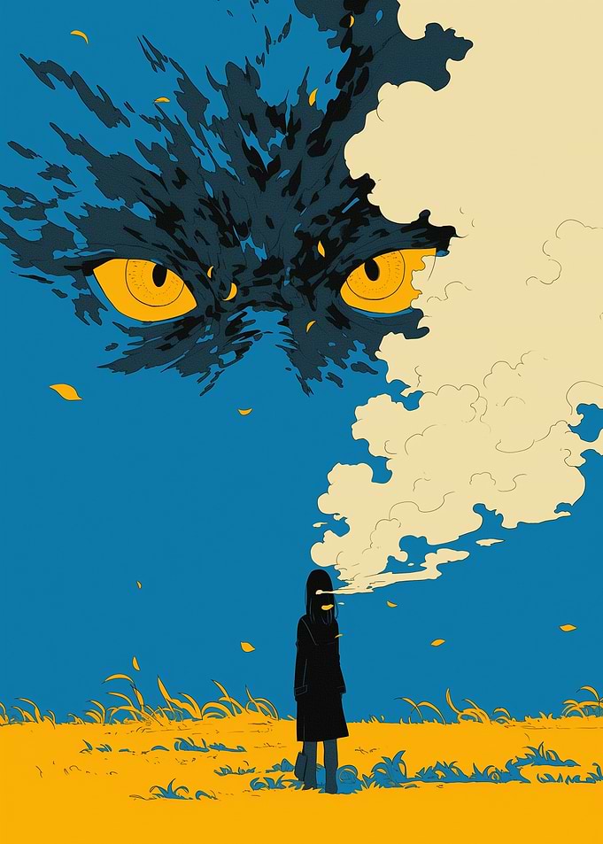 Silhouette and Smoke