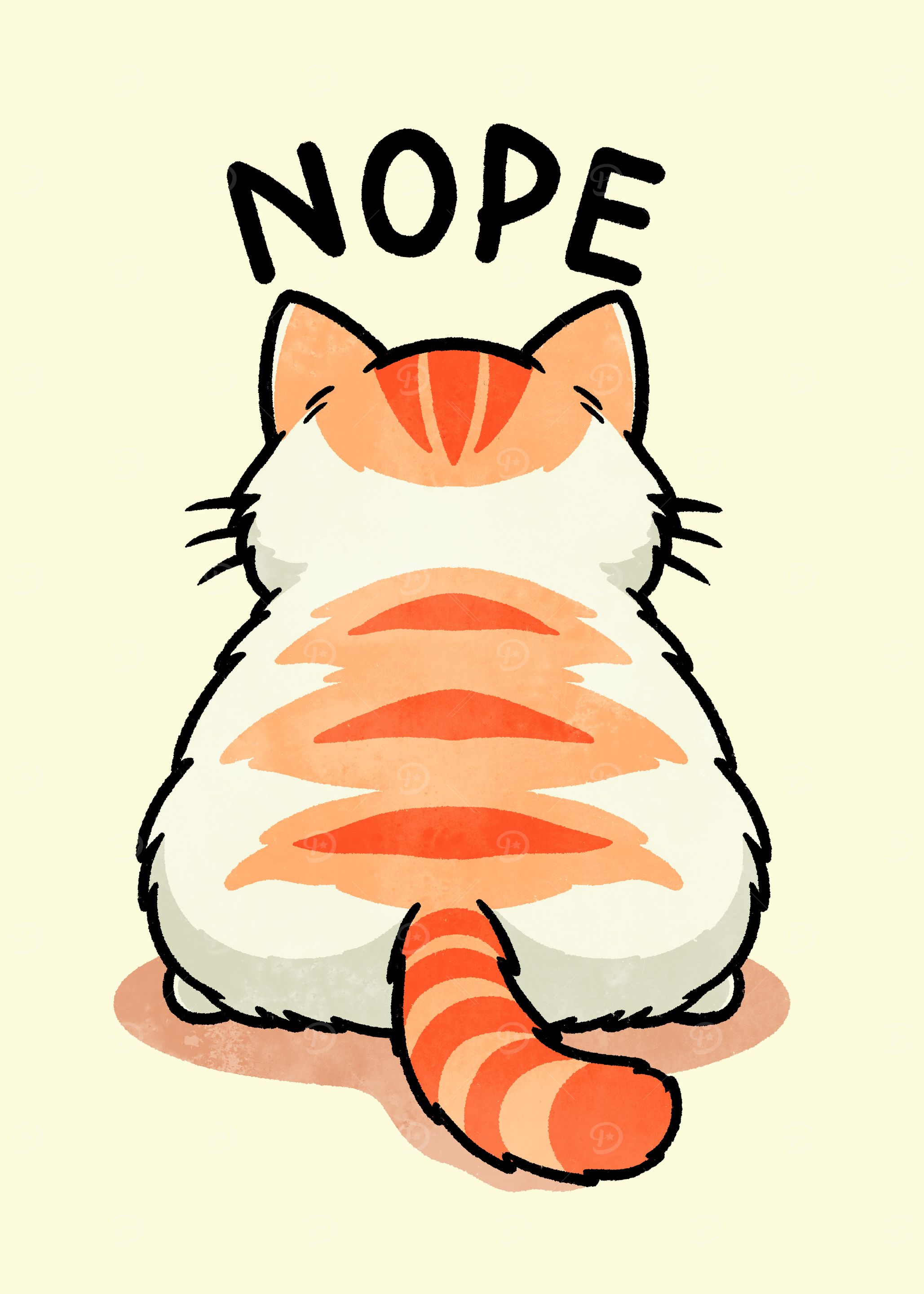 Nope Cat