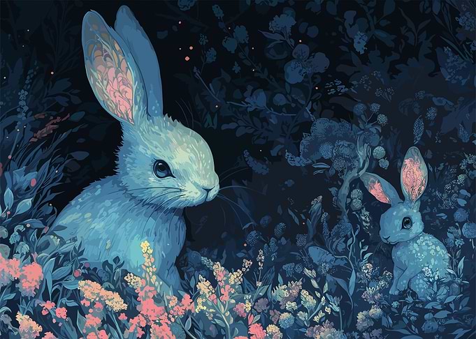 Bunny Abstract