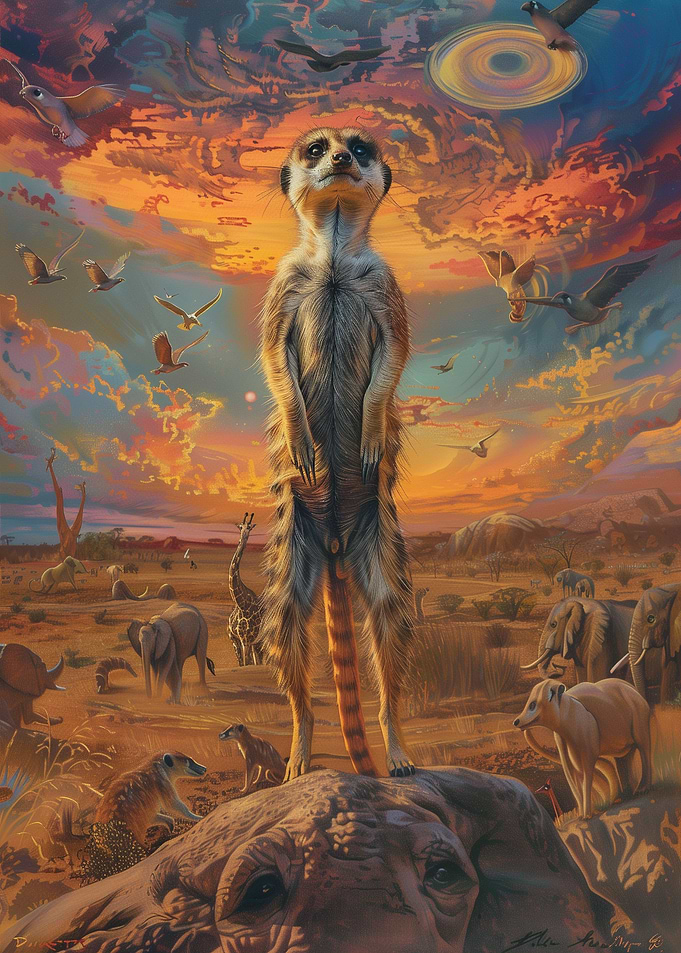 Funny Meerkat Jungle