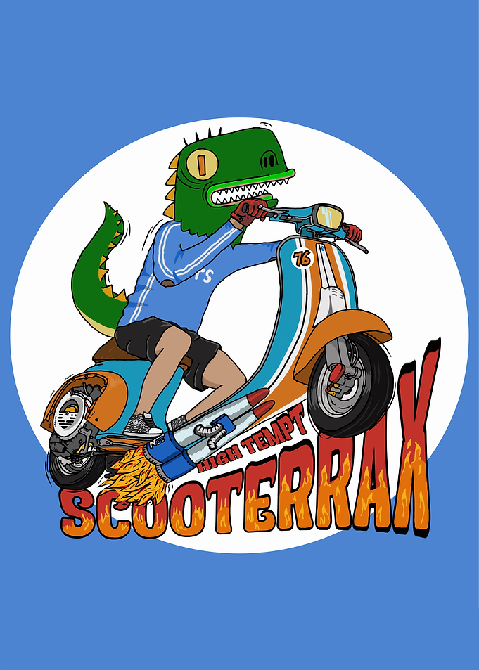 Dinosaur Scooter