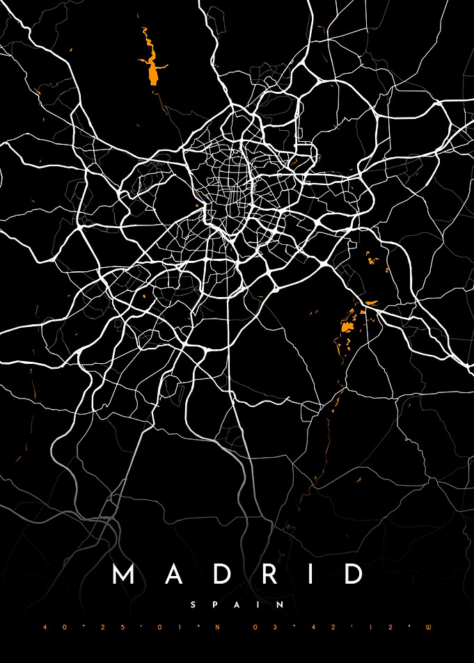 Madrid Map