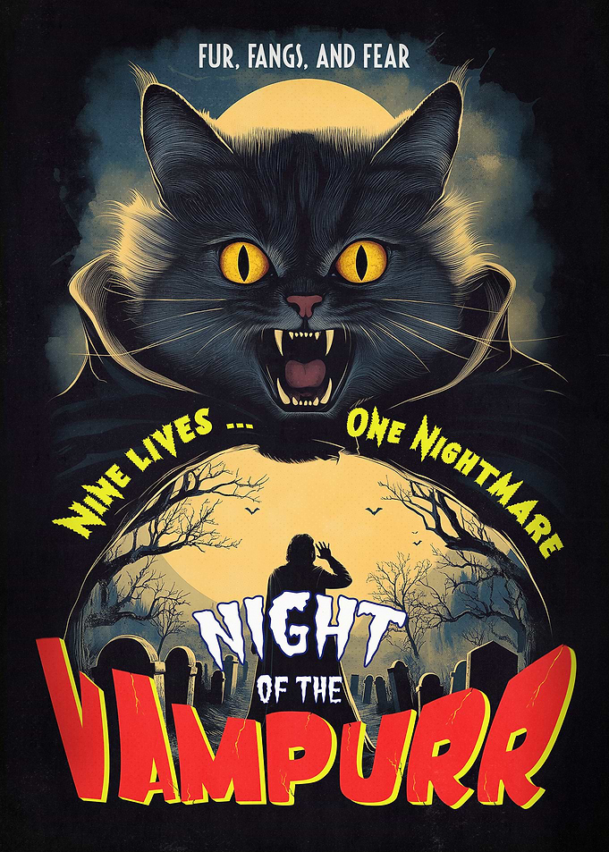 Funny Halloween poster