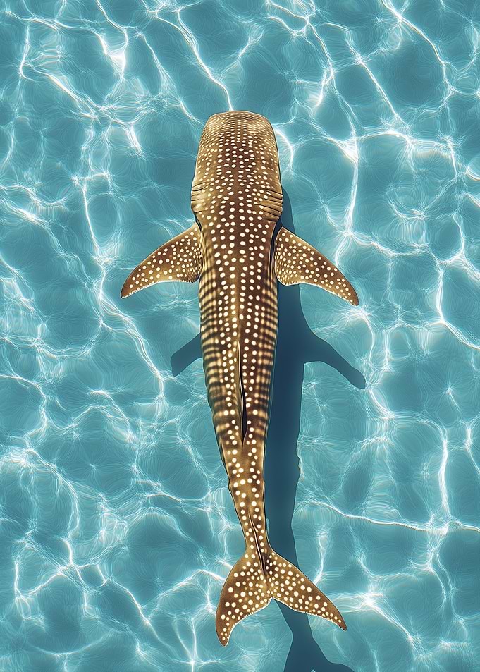 Whale Shark in Turquoise Water