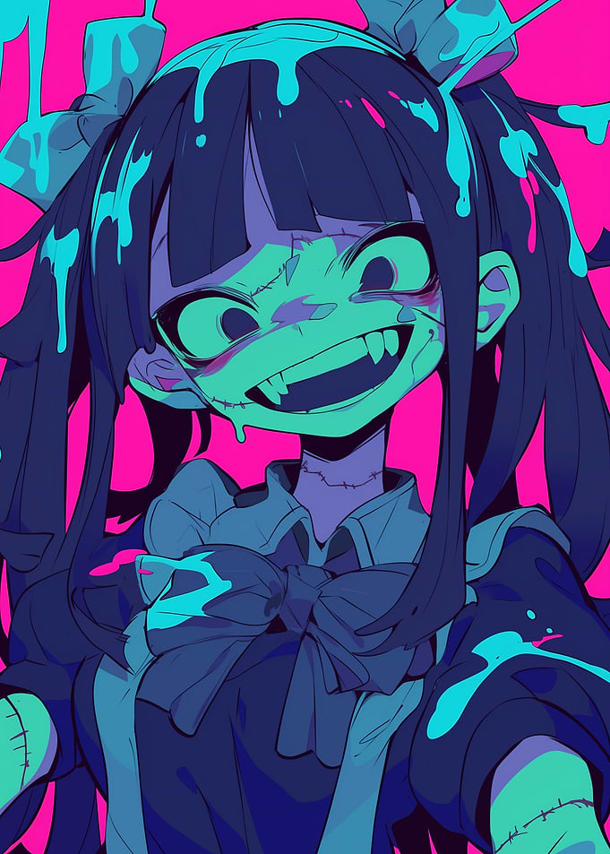Creepy Anime Girl