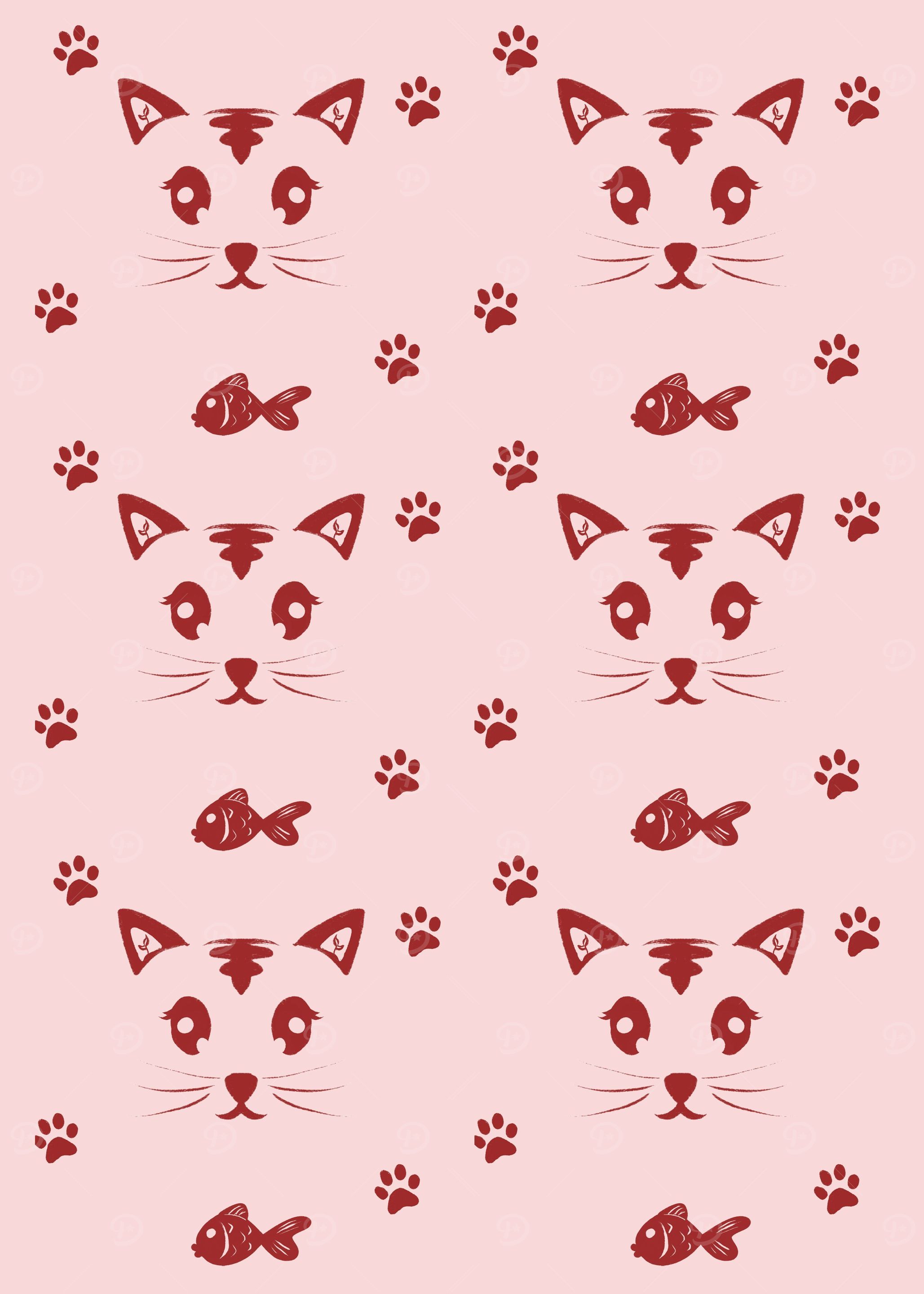 Pinky cute kitty