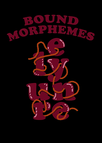 Bound Morphemes Typography