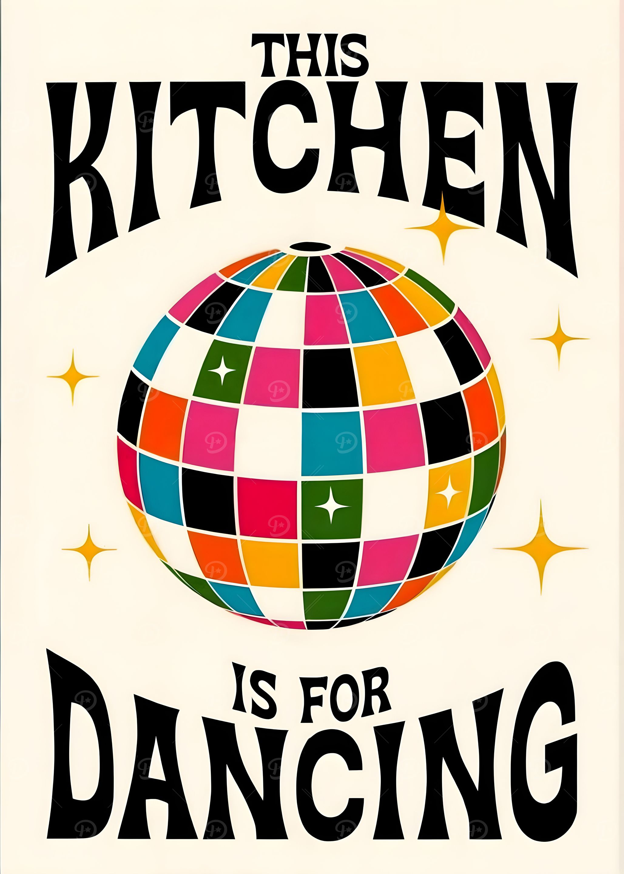 this Kitchen is for dancing