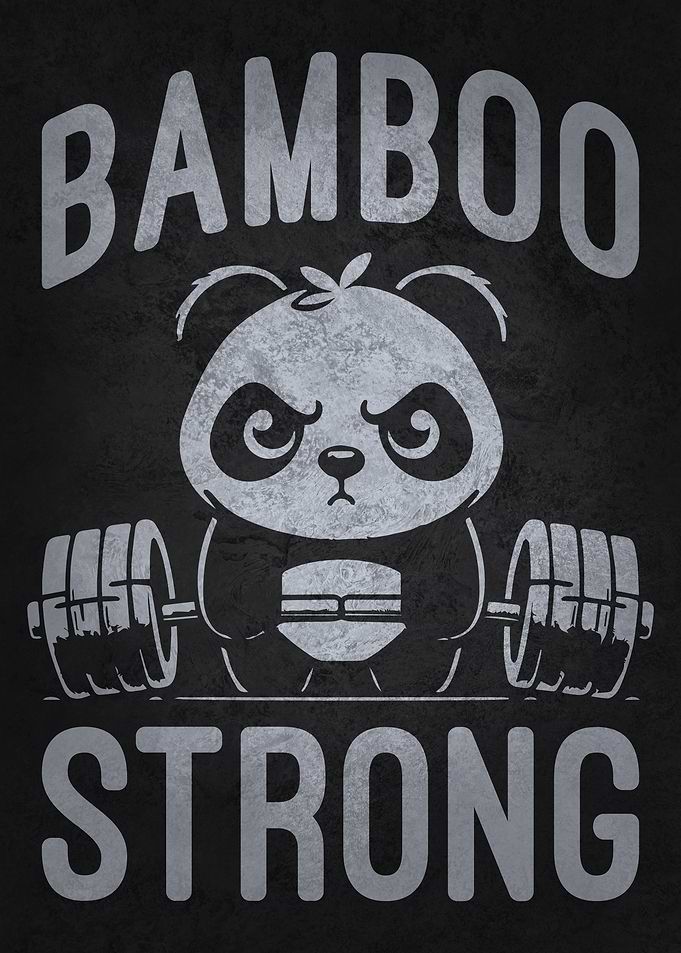 Bamboo Strong Gym Panda