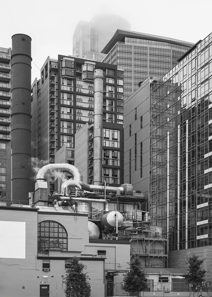 Glass Towers and Smoke Stacks