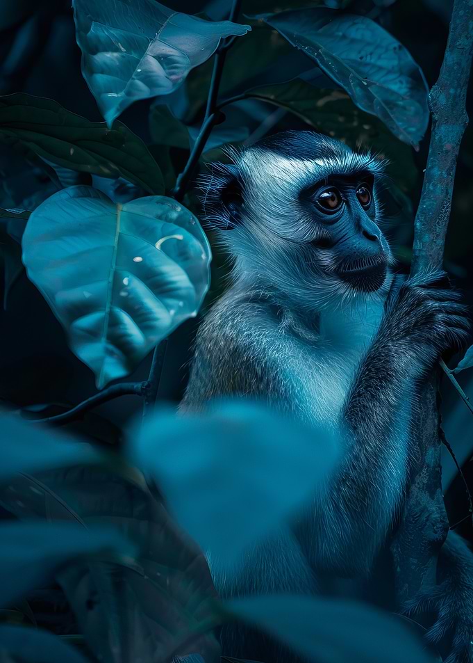 Monkey in the Jungle