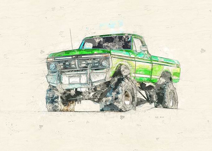 vintage car
