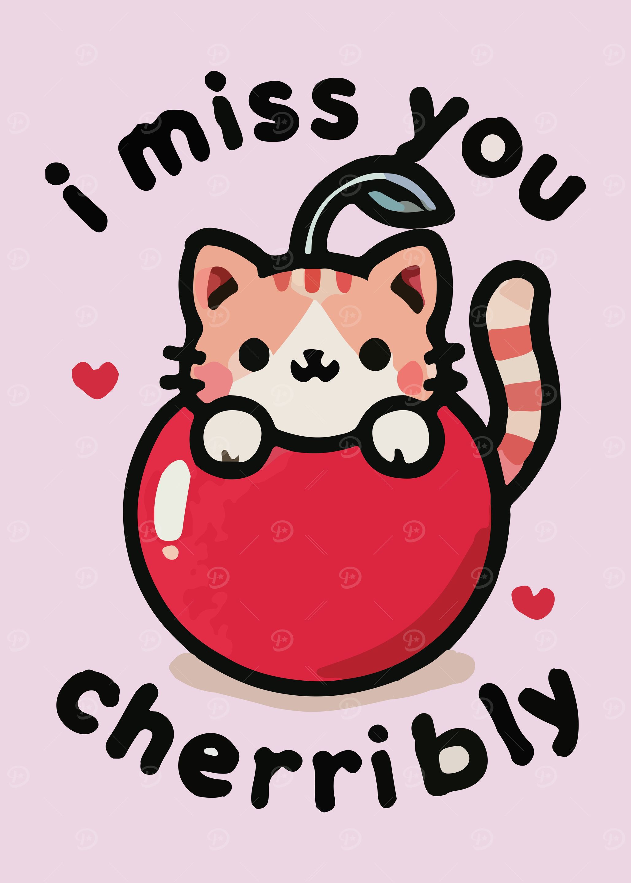 I Miss You Cherribly Cat