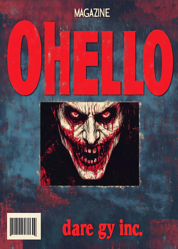 Horror Magazine Cover