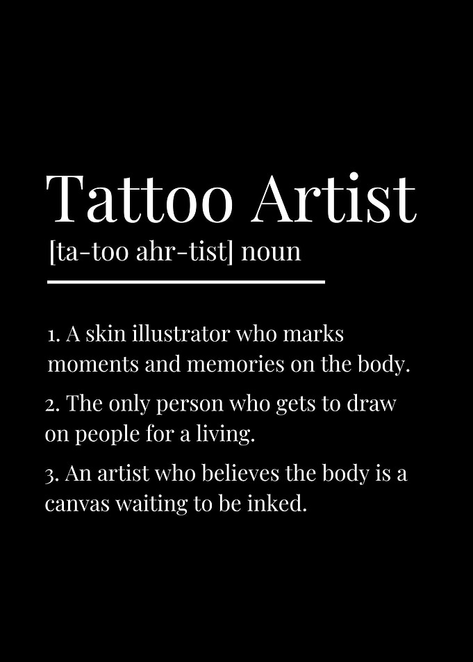 Tattoo Artist Definition