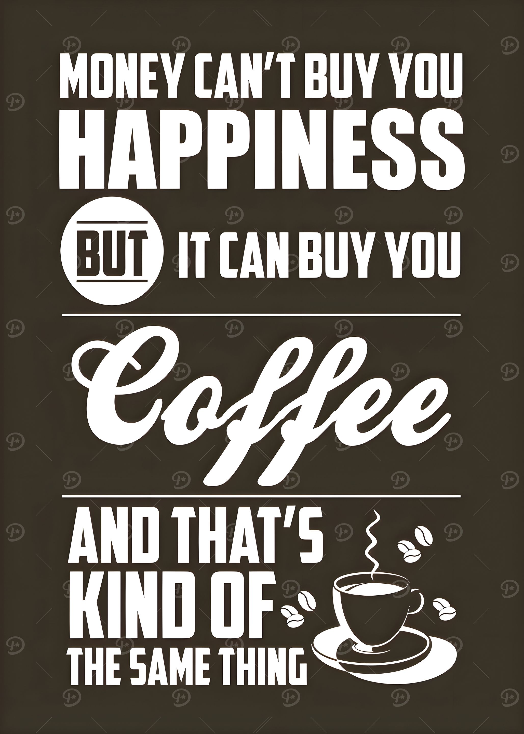 Coffee & Happiness Quote