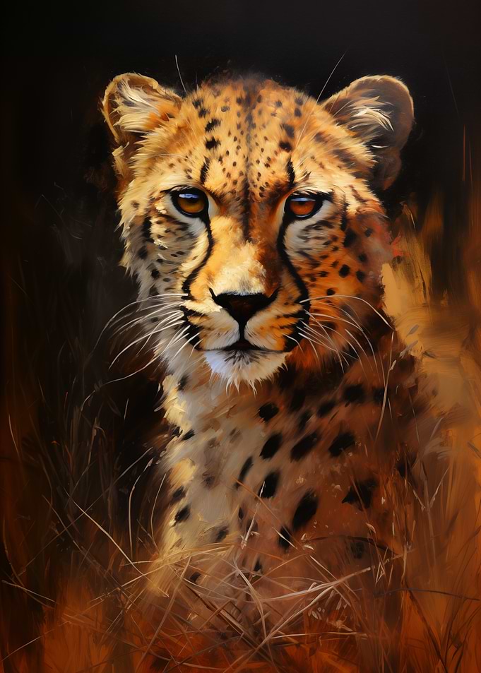 Cheetah Portrait