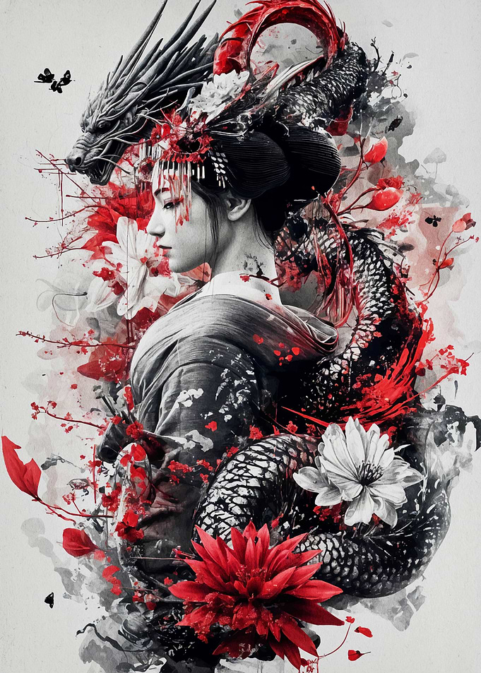 Geisha Samurai Japan