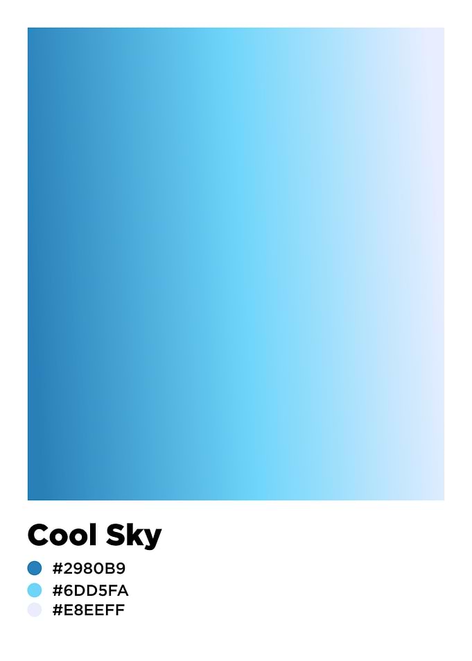 cool sky pantone