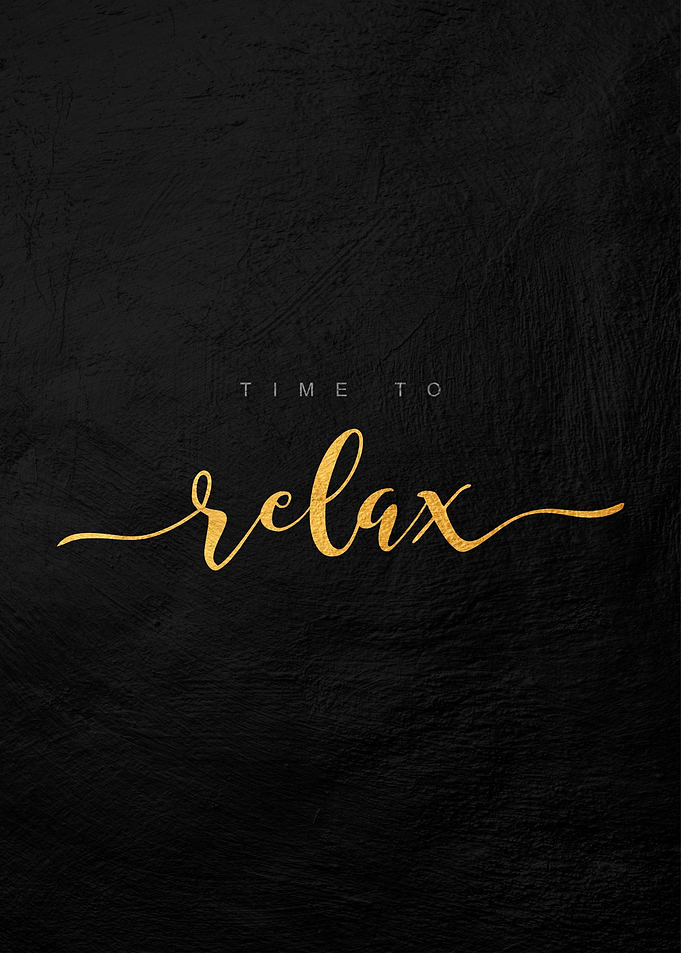 Time to relax