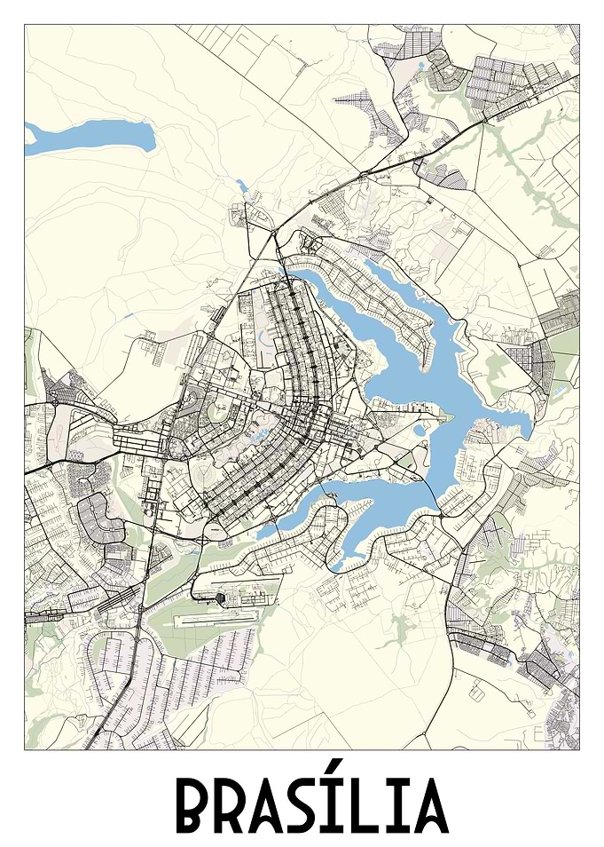 Brasília City Map