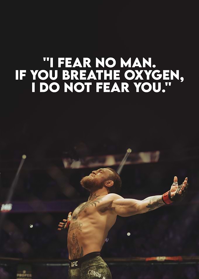 Conor McGregor quote