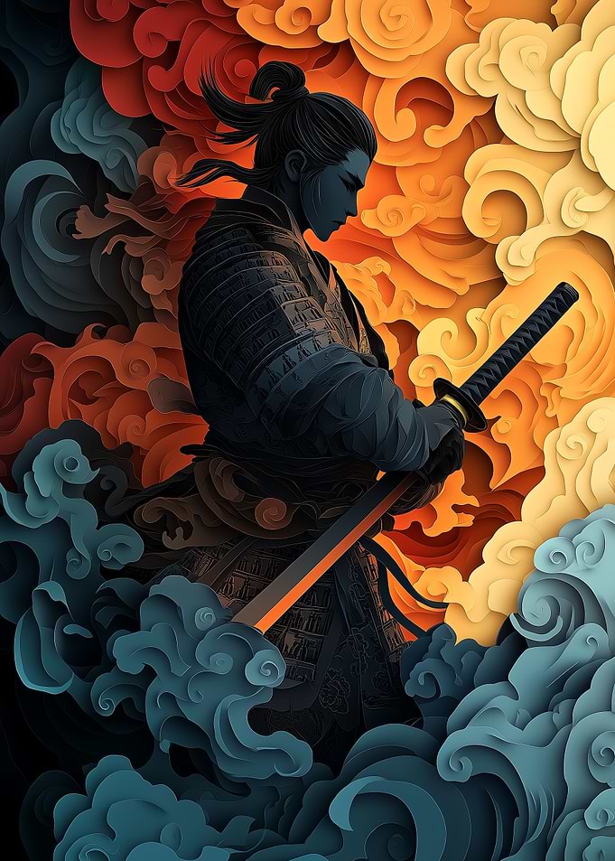 Samurai in Clouds