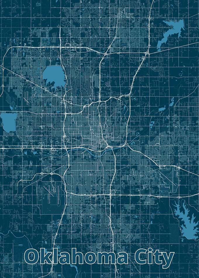 Oklahoma City Map
