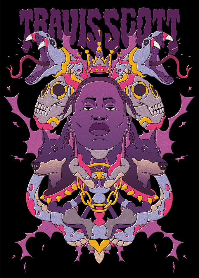 Travis Scott Art