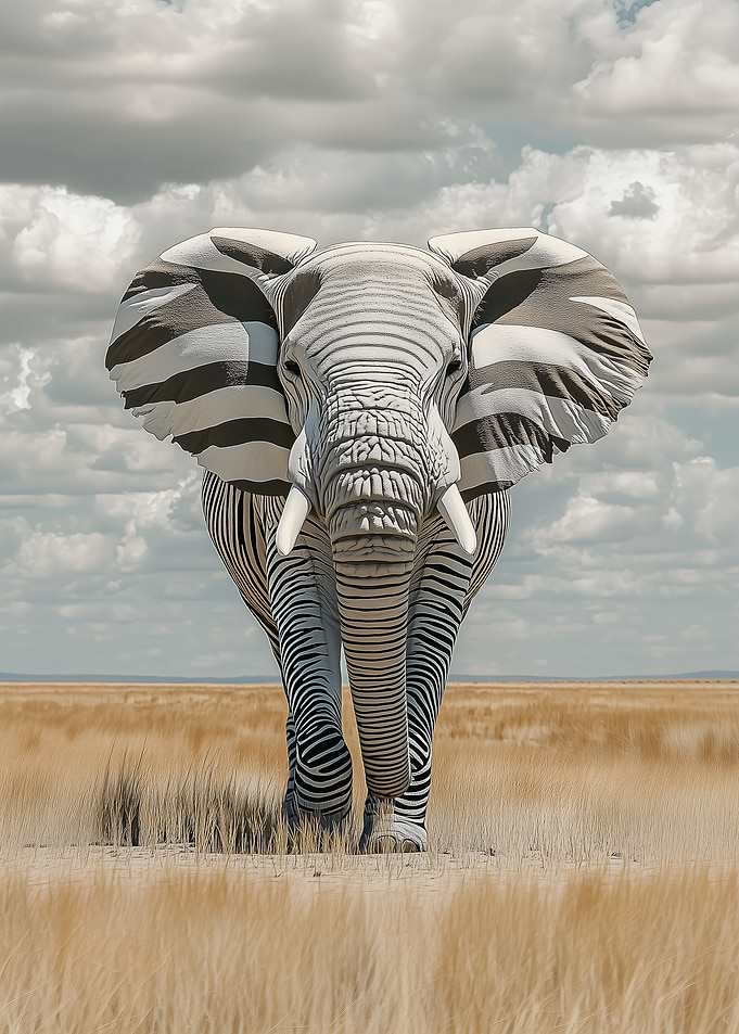 Zebra Elephant
