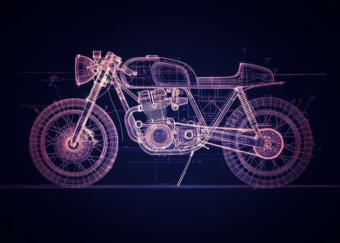 Classic motorcycle