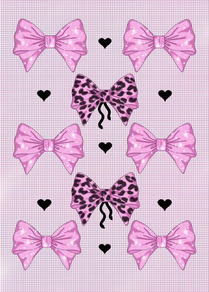 Pink Bow Pattern