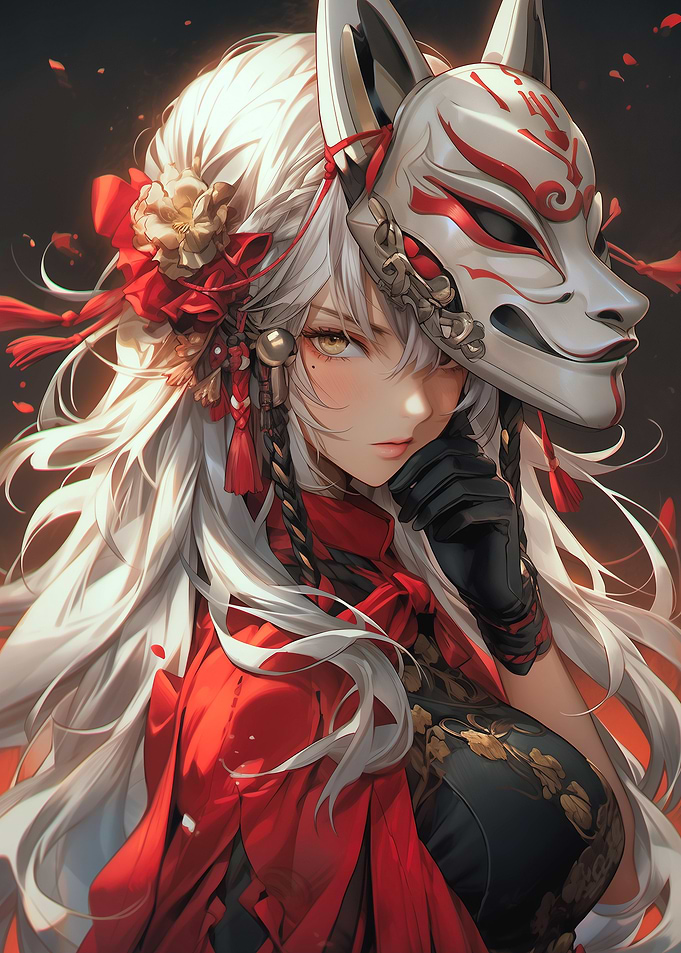 Cute Maiden Samurai Girl