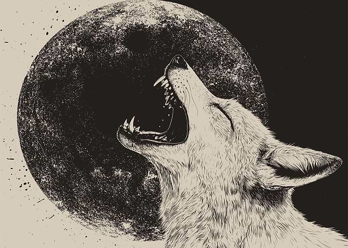 Landscape Wolf