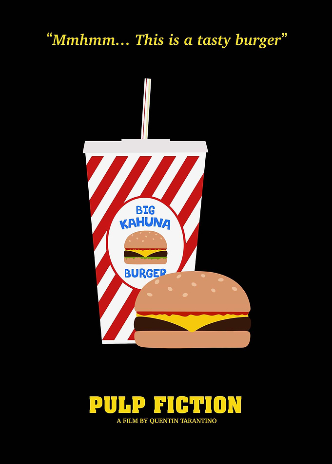 Burger pulp fiction