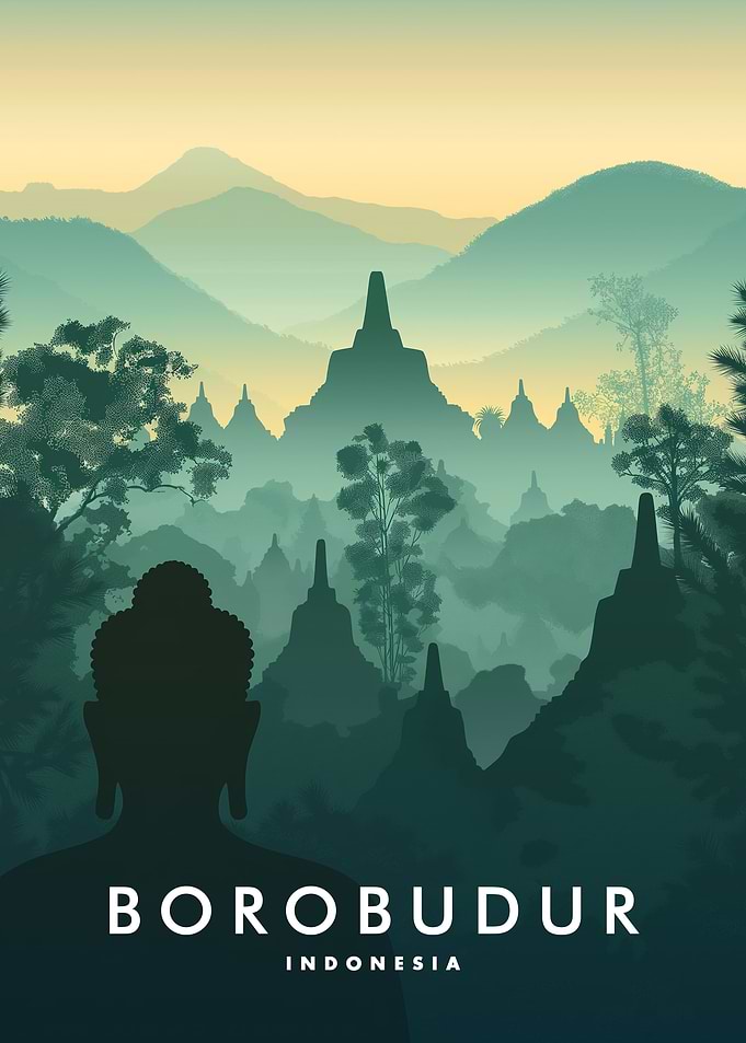 Borobudur Temple, Indonesia