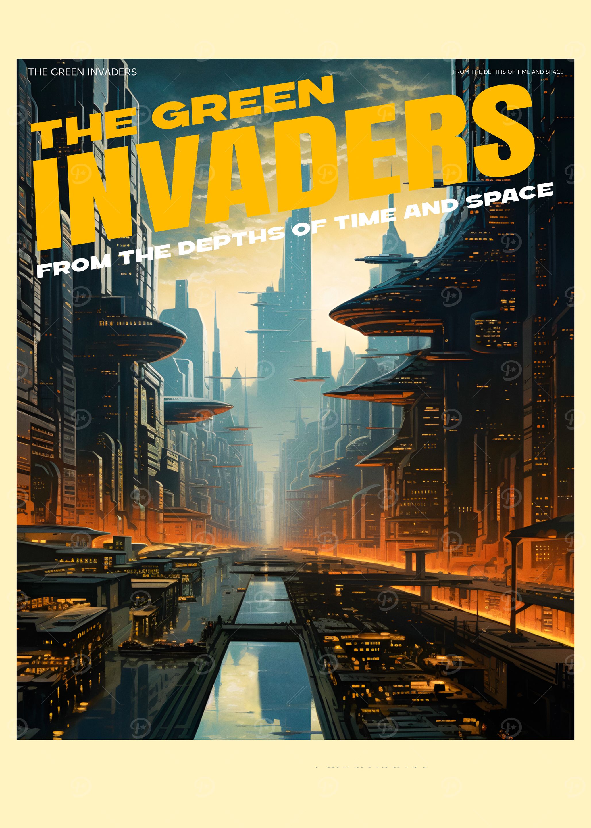 The Green Invaders Poster