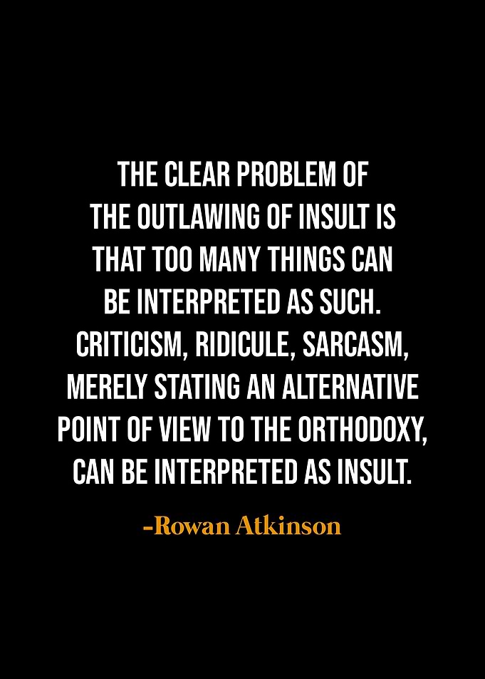 Rowan Atkinson quotes