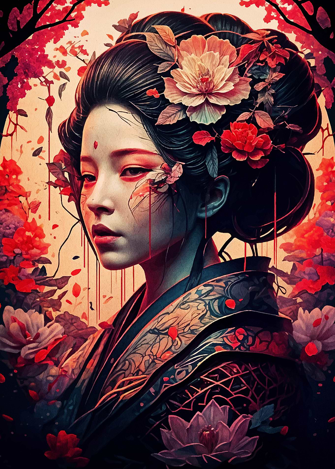 Geisha Samurai Japan