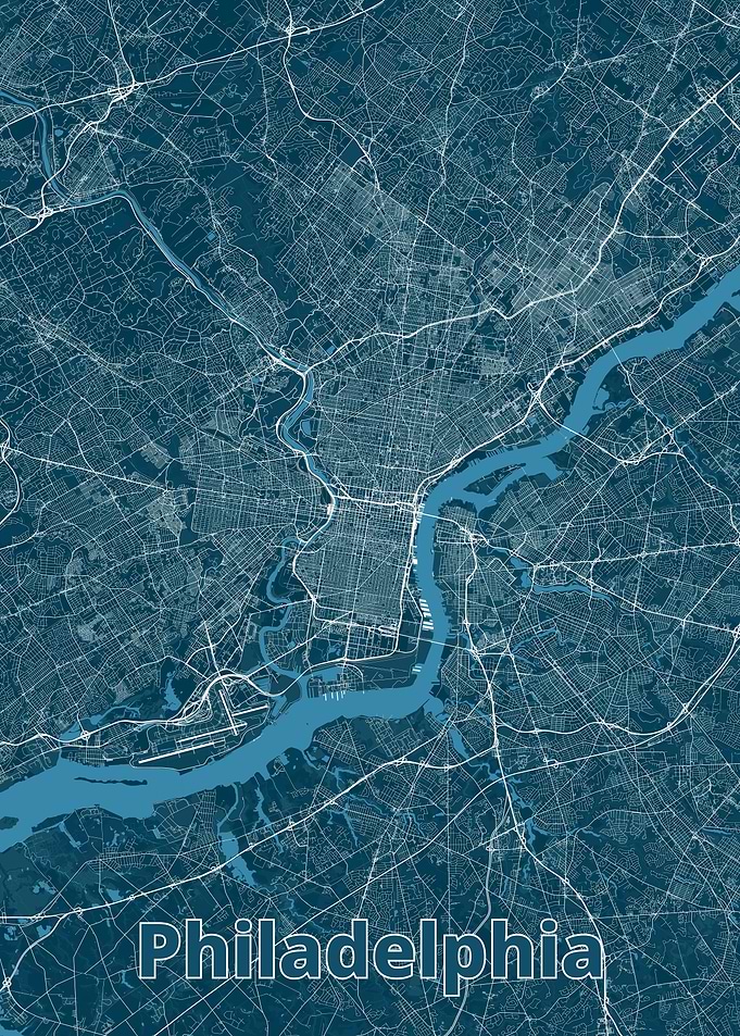 Philadelphia City Map