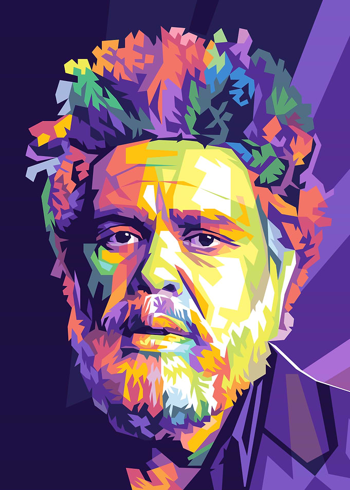 Abel Tesfaye Pop Art Portrait